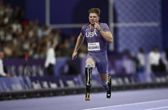 Amputee sprinters make presence felt